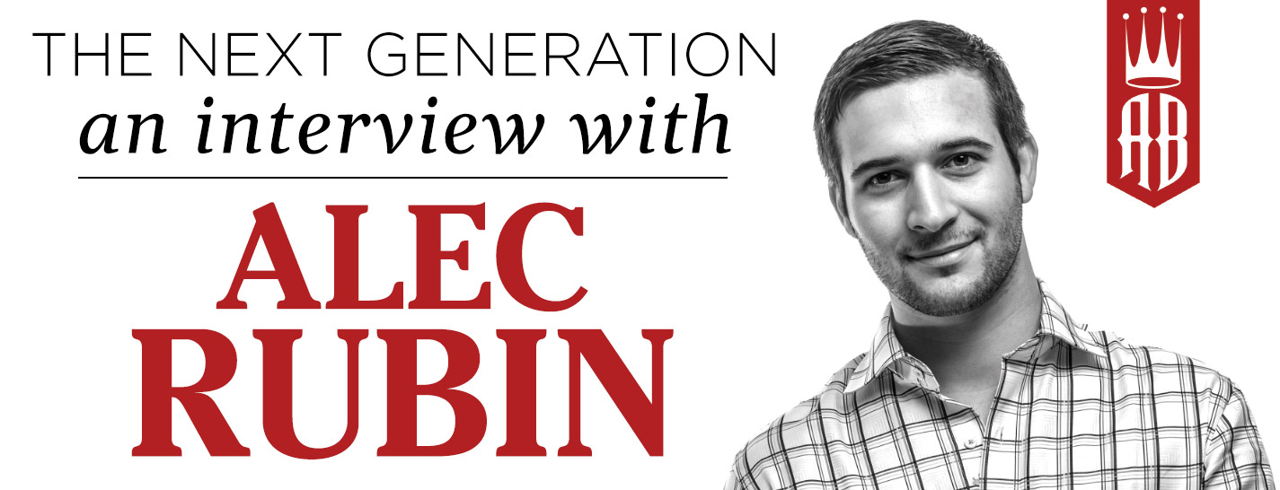 The Next Generation: An Interview with Alec Rubin