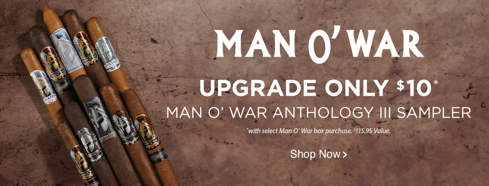 $10 Upgrade: Man O' War Anthology III Sampler | Shop Now!