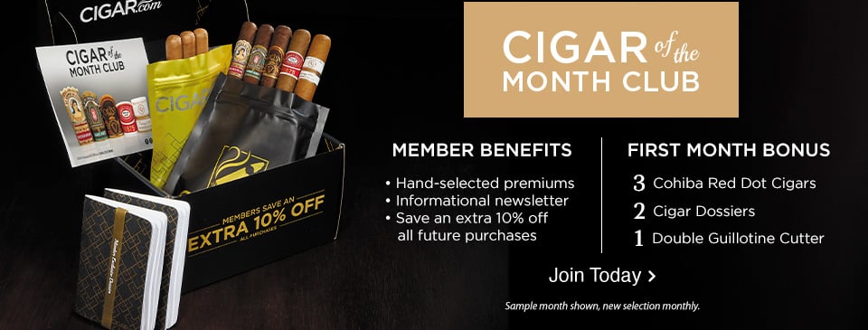 Cigar of the Month Club | Join Today!
