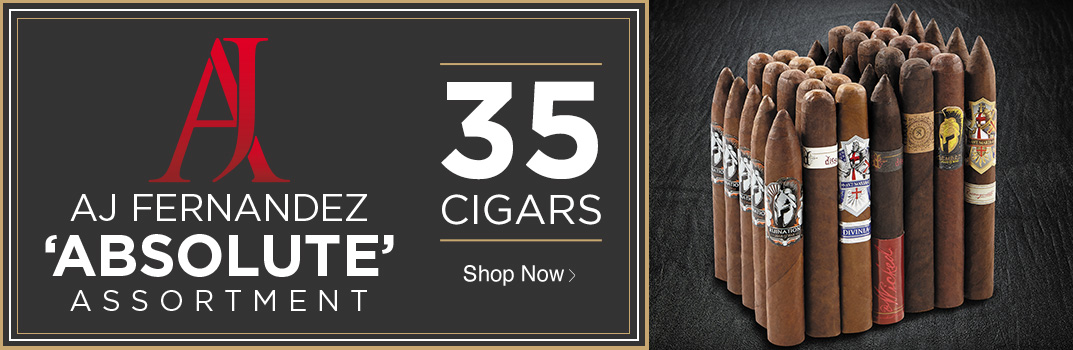 35 cigars only $139.99 | Save big on some of the best handmades AJ Fernandez has to offer | Shop Now!