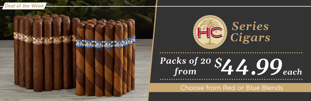 HC Series Cigars packs of 20 from $44.99 | Get a deal on a great bundle | Shop Now!