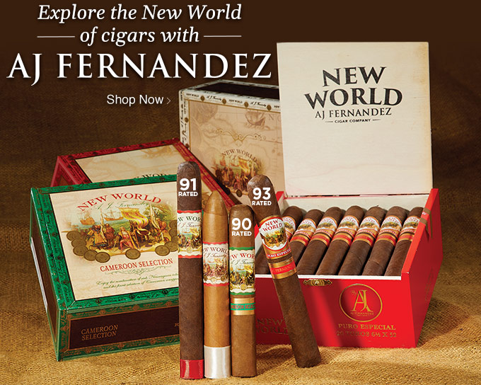 Explore the New World of Cigars with AJ Fernandez - Shop Now!