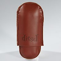 Diesel Leather 2-Finger Case Travel Cases