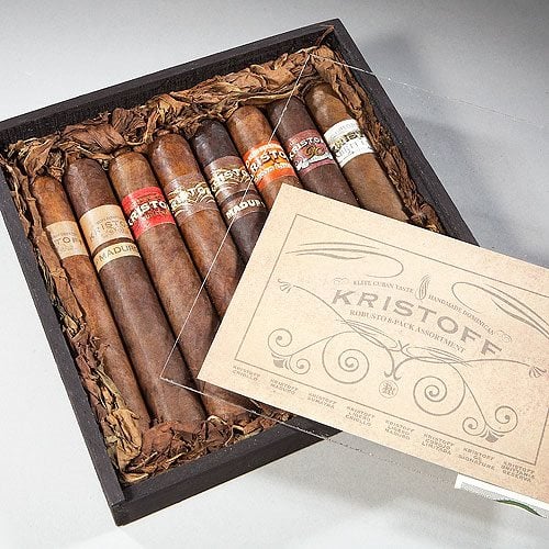 Kristoff 8-Cigar Robusto Sampler Box