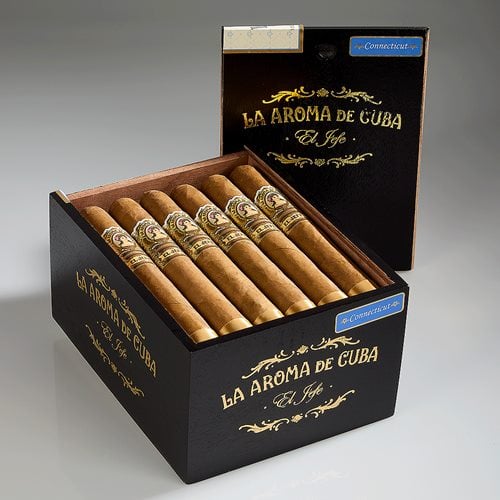 La Aroma de Cuba Connecticut El Jefe (Gordo Extra) (7.0"x58) Box of 24
