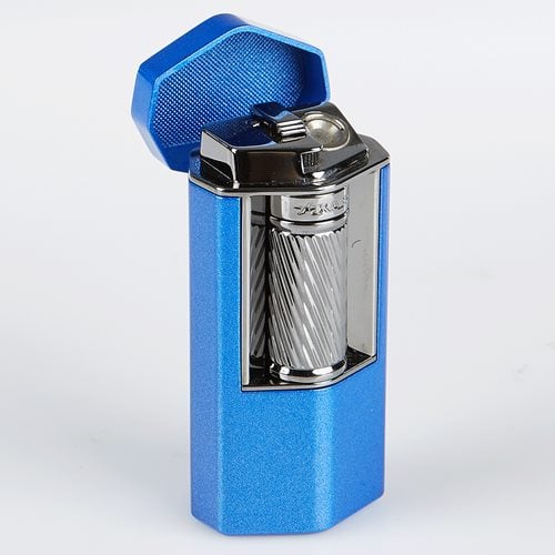 Xikar Meridian Triple Flame Lighter  Blue and Gunmetal