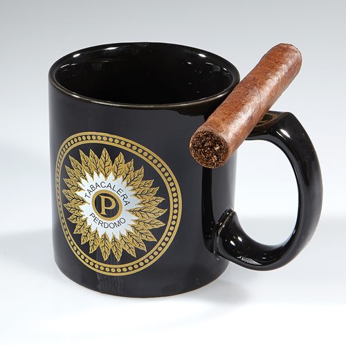 Cigar Coffee Mug Real Men Smoke Cigars Gift for Him Aficionado 15oz Cup