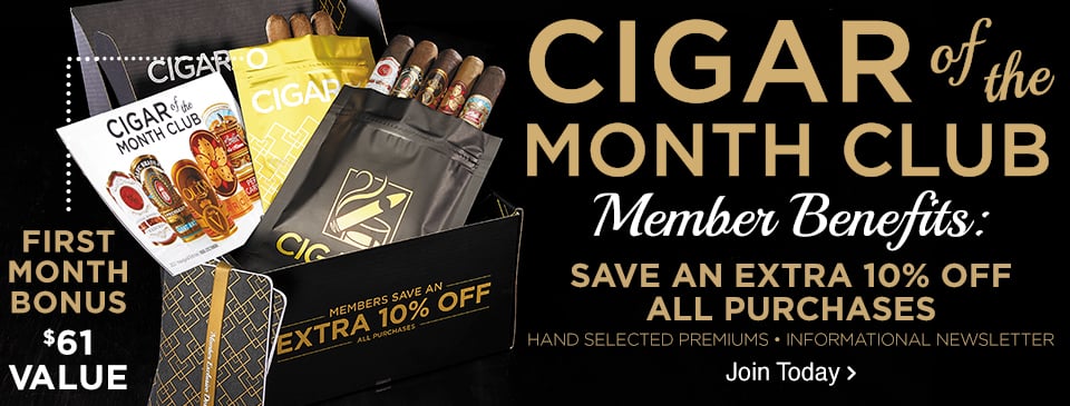 Cigar of the Month Club - Join Today!