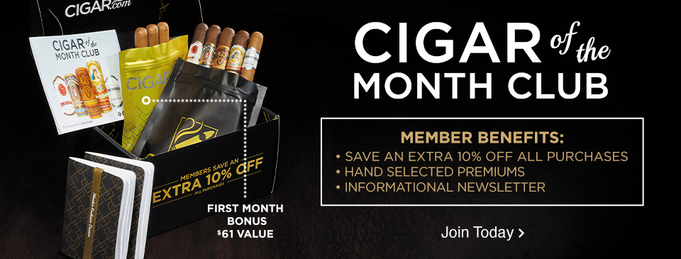 Cigar of the Month Club | Shop Now!