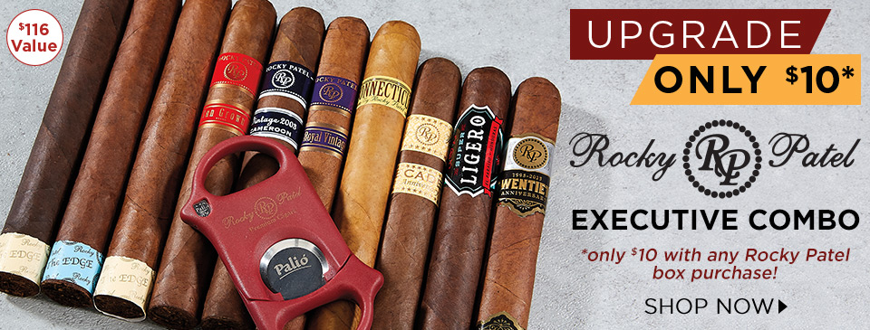 Pick Up A Rocky Patel Executive Combo For 10 W Any Box Purchase