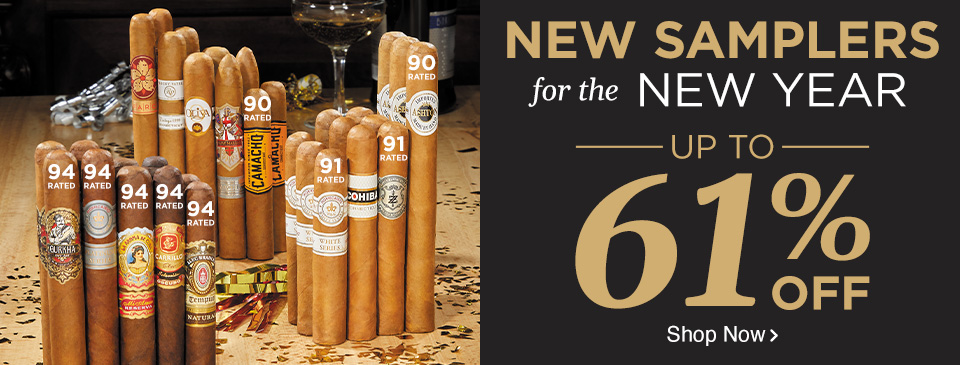NEW Samplers for the NEW Year - Up to 61% OFF - Shop Now!