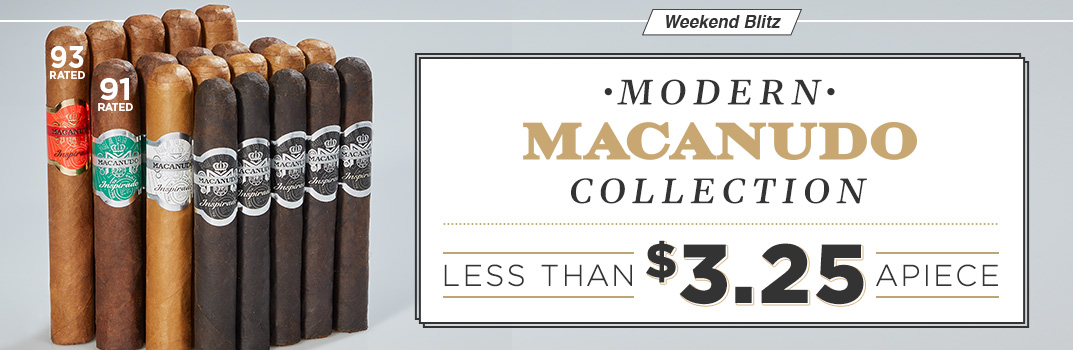 90+ Rated Blends of Macanudo's Best Under $3.25 Per Cigar | Explore These Macanudo Blends Today | Shop Now!