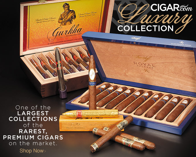 CIGAR.com Luxury Collection - Procure some of the rarest premiums for your collection - Shop Now!