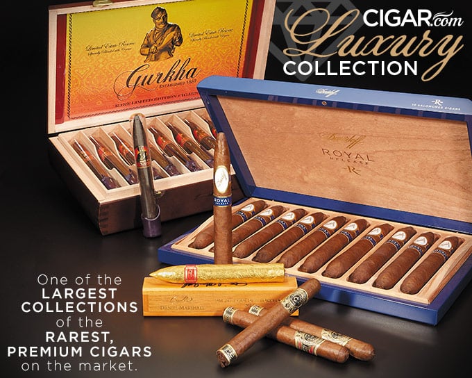 Your source for rare and unique premium cigars online | CIGAR.com Luxury Collection | Shop Now!