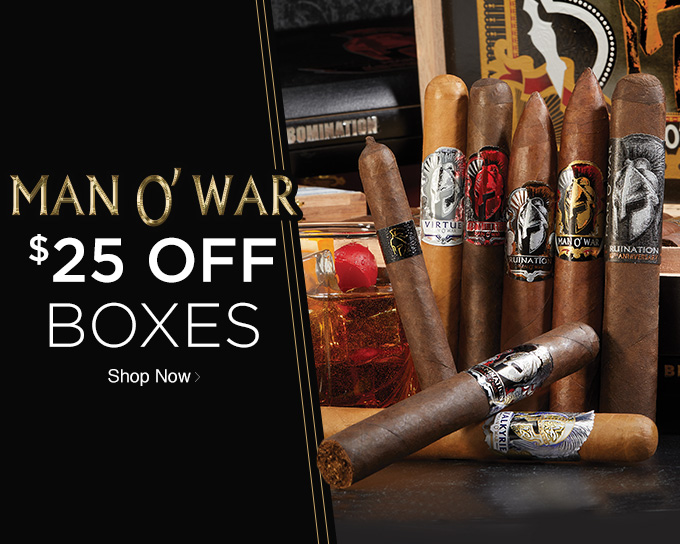 $25 OFF Man O' War! | Shop Now!