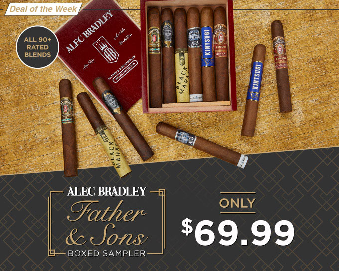 Alec Bradley Father & Sons Celebration | Father & Sons Boxed Sampelr Only $69.99 | Shop Now!