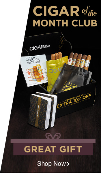 Cigar of the Month Club - Get 10% OFF All Future Purchases - Shop Now!