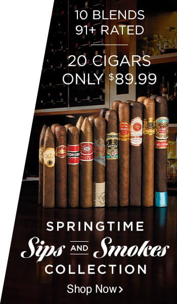 Experience our NEW Springtime Sips and Smokes Collection | Shop Now!