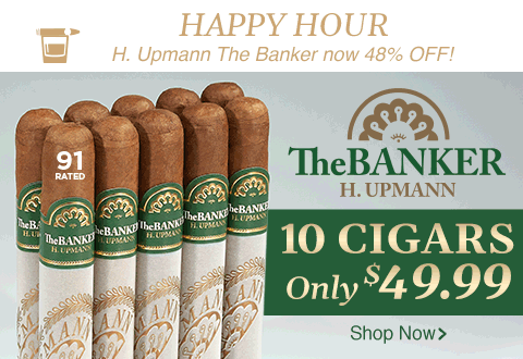 H. Upmann The Banker Annuity: 10 Cigars Only $49.99