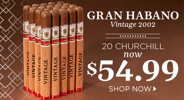 Gran Habano Vintage 2004: 20 Packs starting at $49.99