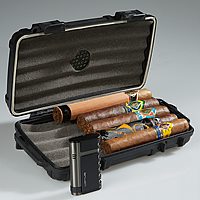 CAO Explorer Set  5 Cigars + Lighter + Travel Humidor