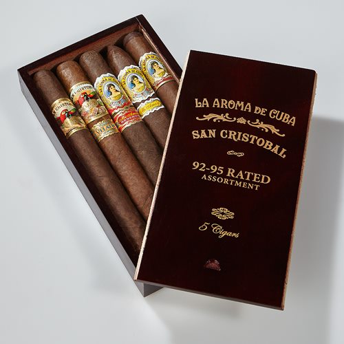La Aroma / San Cristobal '92-95' Rated Assortment Cigar Samplers