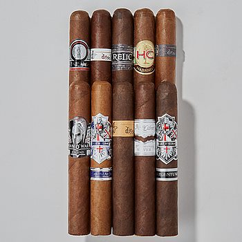Search Images - AJ's Chosen Ten Corona Sampler  10 Cigars