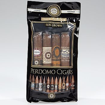 Search Images - Perdomo Humidified Travel Bag - Sun Grown  4 Cigars