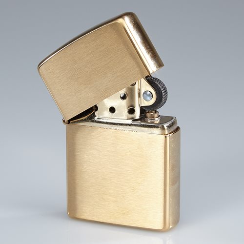 Zippo Lighter - Brushed Brass