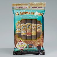 La Aroma de Cuba 5-Cigar Fresh Pack Assortment Cigar Samplers