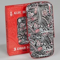 Alec Bradley 3-Finger Leather Cigar Case Travel Cases