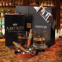 Ashton Cocktail Gift Set  Ashtray + Glasses + Pairing Guide
