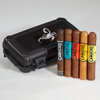 Camacho 5 Cigar Sampler + Herf-a-dor Cigar Accessory Samplers
