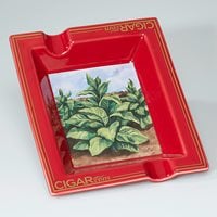 CIGAR.com Ceramic Ashtray - Red 