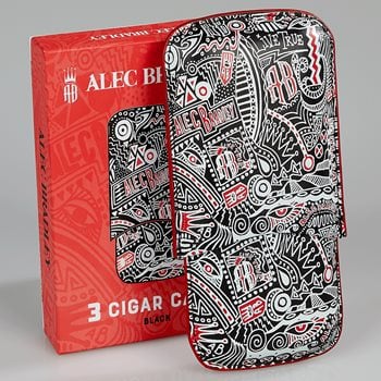 Search Images - Alec Bradley 3-Finger Leather Cigar Case Travel Cases