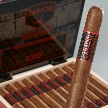 Search Images - Camacho Nicaraguan Barrel-Aged (Toro) (6.0"x50) Box of 20