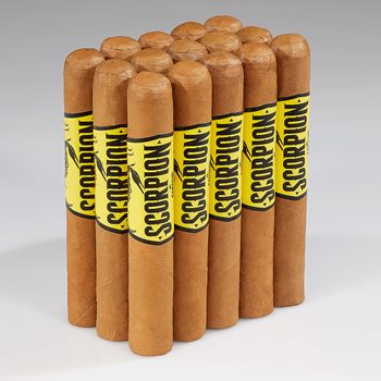 Search Images - Camacho Scorpion Connecticut Robusto (5.0"x50) Pack of 15