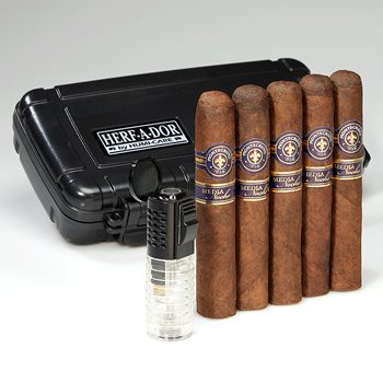 Search Images - Big Brand Travel Combo: Montecristo  5 Cigars + Lighter + Travel Humidor