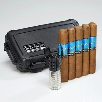 Search Images - Big Brand Travel Combo: ACID  5 Cigars + Lighter + Travel Humidor