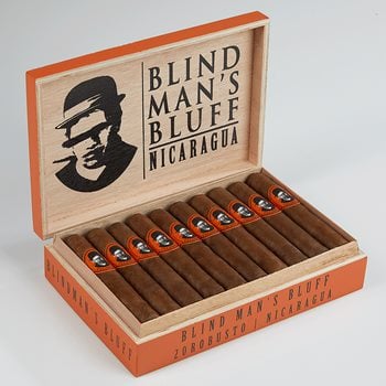 Search Images - Blind Man's Bluff Nicaragua Robusto (5.0"x50) Box of 20