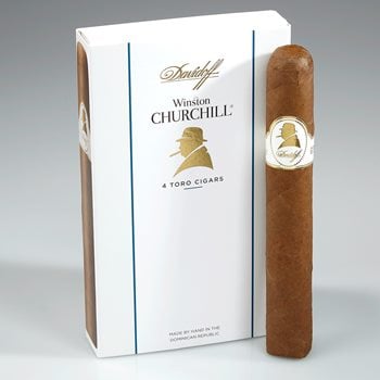 Search Images - Davidoff Winston Churchill The Commander (Toro) (6.0"x54) Pack of 4
