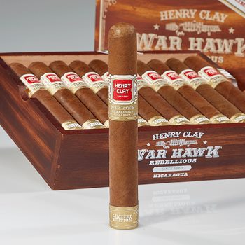 Search Images - Henry Clay War Hawk Rebellious Toro (6.0"x54) Box of 20