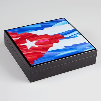 Search Images - Humidor Supreme Cuban Flag Humidor by Charlie Turano