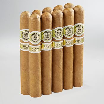Search Images - Macanudo Gold Label Crystal (No Tube) (Robusto) (5.5"x50) Pack of 10