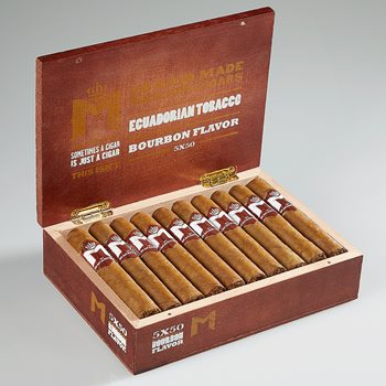 Search Images - 'M' Bourbon by Macanudo Robusto (5.0"x50) Box of 20