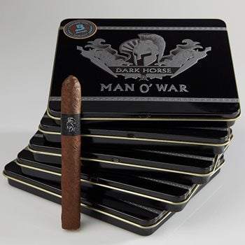 Search Images - Man O' War Dark Horse (Cigarillos) (4.0"x32) Pack of 50
