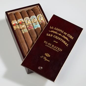 Search Images - La Aroma / San Cristobal '92-95' Rated Assortment  5 Cigars