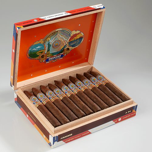 Ozgener Family Cigars Aramas A54 (Torpedo) (6.2"x54) Box of 20