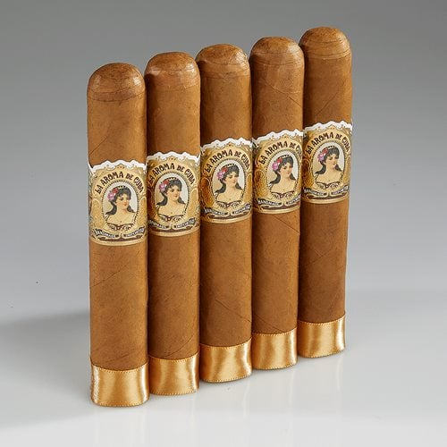 La Aroma de Cuba Connecticut Robusto (5.3"x54) Pack of 5