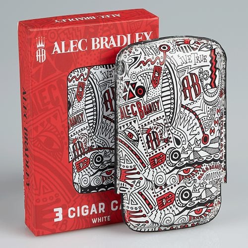 Alec Bradley 3-Finger Leather Cigar Case Travel Cases